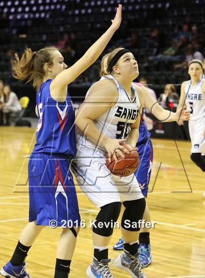 Thumbnail 1 in Sangre de Cristo vs. Briggsdale (CHSAA 1A Semifinal) photogallery.