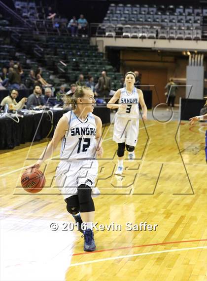 Thumbnail 3 in Sangre de Cristo vs. Briggsdale (CHSAA 1A Semifinal) photogallery.