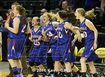 Thumbnail 1 in Sangre de Cristo vs. Briggsdale (CHSAA 1A Semifinal) photogallery.