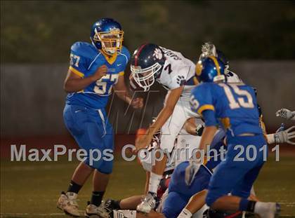 Thumbnail 1 in Rancho Cotate vs. Del Campo (Smackdown at Sactown) photogallery.