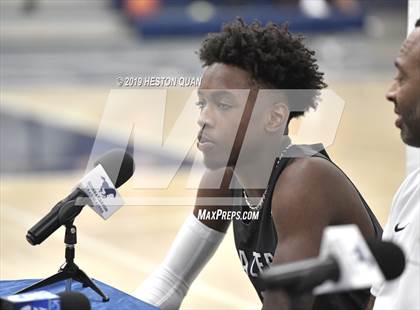 Thumbnail 1 in Sierra Canyon Basketball Media Day - Boys  photogallery.