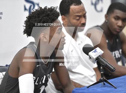 Thumbnail 3 in Sierra Canyon Basketball Media Day - Boys  photogallery.