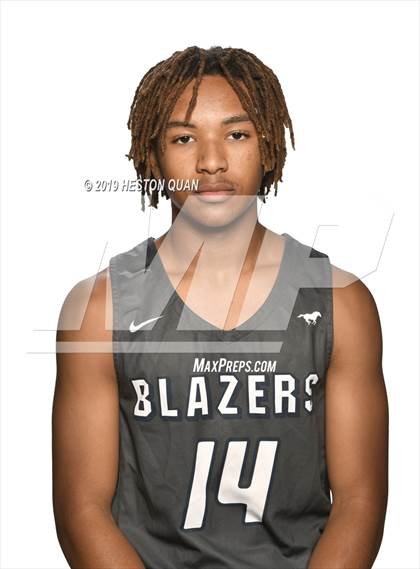 Thumbnail 2 in Sierra Canyon Basketball Media Day - Boys  photogallery.