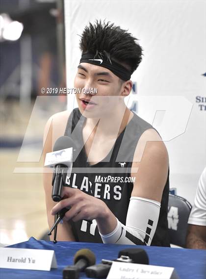 Thumbnail 2 in Sierra Canyon Basketball Media Day - Boys  photogallery.