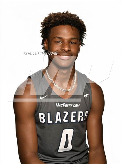 Thumbnail 1 in Sierra Canyon Basketball Media Day - Boys  photogallery.