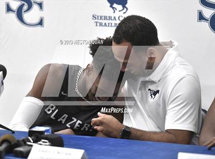 Thumbnail 2 in Sierra Canyon Basketball Media Day - Boys  photogallery.