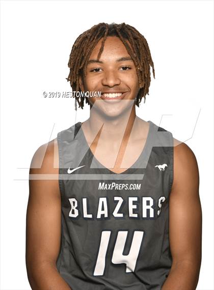 Thumbnail 3 in Sierra Canyon Basketball Media Day - Boys  photogallery.