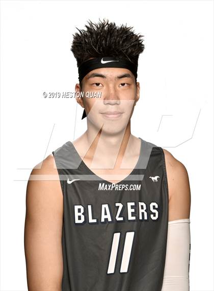 Thumbnail 3 in Sierra Canyon Basketball Media Day - Boys  photogallery.