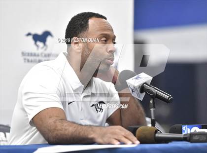 Thumbnail 1 in Sierra Canyon Basketball Media Day - Boys  photogallery.