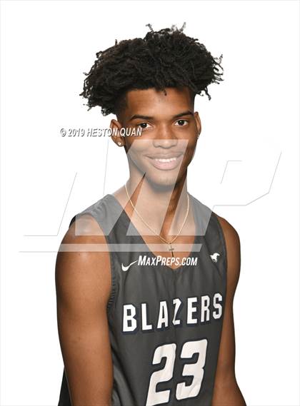 Thumbnail 3 in Sierra Canyon Basketball Media Day - Boys  photogallery.