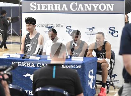 Thumbnail 3 in Sierra Canyon Basketball Media Day - Boys  photogallery.