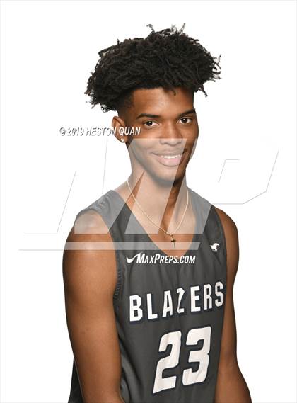 Thumbnail 2 in Sierra Canyon Basketball Media Day - Boys  photogallery.