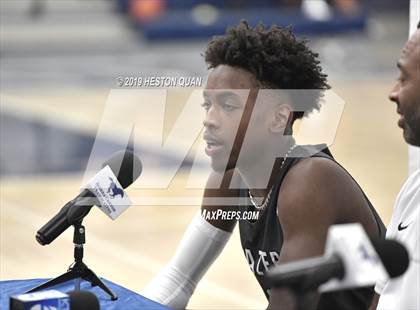 Thumbnail 2 in Sierra Canyon Basketball Media Day - Boys  photogallery.