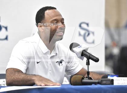 Thumbnail 2 in Sierra Canyon Basketball Media Day - Boys  photogallery.