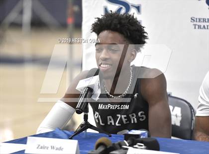Thumbnail 3 in Sierra Canyon Basketball Media Day - Boys  photogallery.