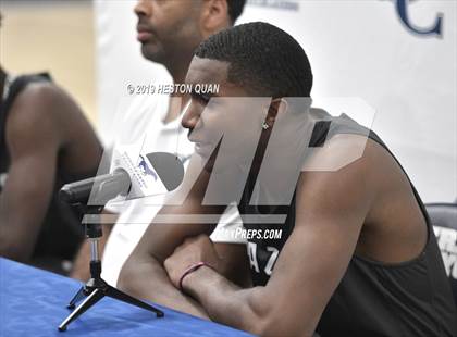 Thumbnail 2 in Sierra Canyon Basketball Media Day - Boys  photogallery.