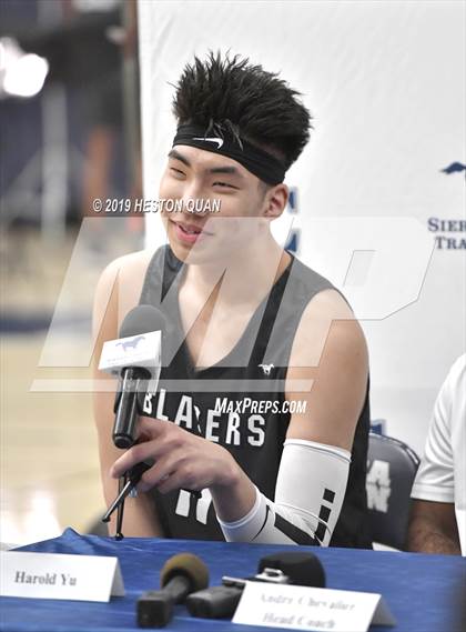 Thumbnail 3 in Sierra Canyon Basketball Media Day - Boys  photogallery.