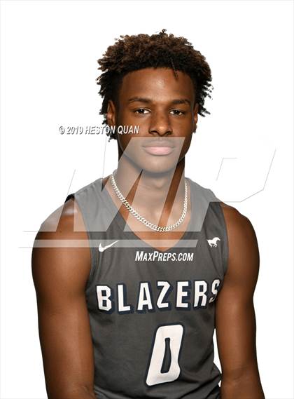 Thumbnail 3 in Sierra Canyon Basketball Media Day - Boys  photogallery.
