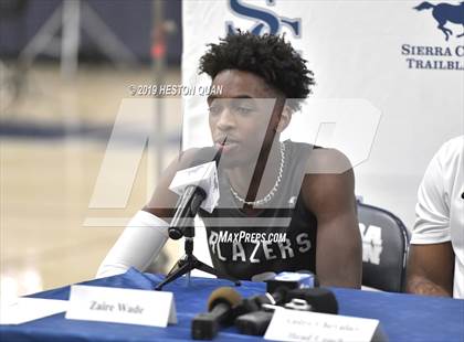 Thumbnail 3 in Sierra Canyon Basketball Media Day - Boys  photogallery.