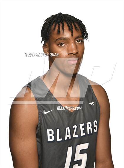 Thumbnail 2 in Sierra Canyon Basketball Media Day - Boys  photogallery.
