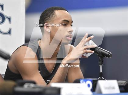 Thumbnail 1 in Sierra Canyon Basketball Media Day - Boys  photogallery.