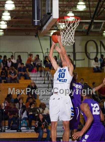 Thumbnail 2 in North Crowley vs. Warren (McDonald's Texas Invitational) photogallery.