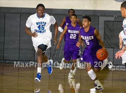 Thumbnail 2 in North Crowley vs. Warren (McDonald's Texas Invitational) photogallery.