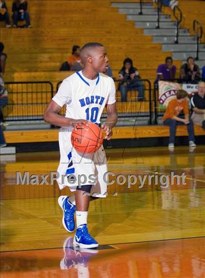 Thumbnail 2 in North Crowley vs. Warren (McDonald's Texas Invitational) photogallery.