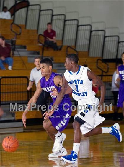 Thumbnail 1 in North Crowley vs. Warren (McDonald's Texas Invitational) photogallery.
