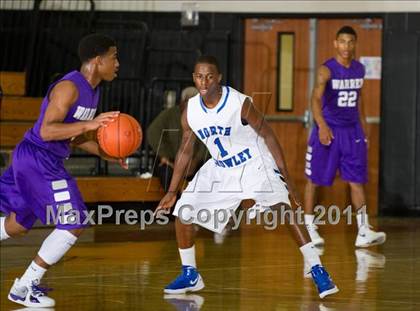 Thumbnail 2 in North Crowley vs. Warren (McDonald's Texas Invitational) photogallery.