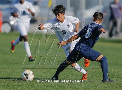 Thumbnail 3 in Sylmar @ Birmingham (CIF LA City Section D1 Playoff) photogallery.