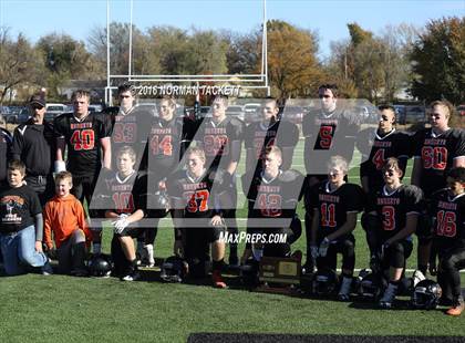 Thumbnail 1 in Hanover vs. Dighton (KSHSAA 8M D2 Final) photogallery.