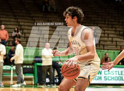 Thumbnail 2 in Hamilton Heights vs. Delta (IHSAA 3A Section 24 Semifinal) photogallery.