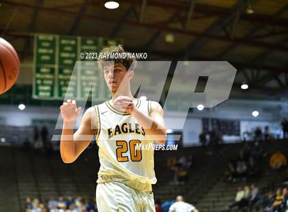 Thumbnail 2 in Hamilton Heights vs. Delta (IHSAA 3A Section 24 Semifinal) photogallery.