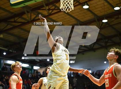 Thumbnail 1 in Hamilton Heights vs. Delta (IHSAA 3A Section 24 Semifinal) photogallery.