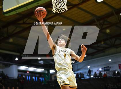 Thumbnail 1 in Hamilton Heights vs. Delta (IHSAA 3A Section 24 Semifinal) photogallery.