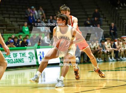 Thumbnail 2 in Hamilton Heights vs. Delta (IHSAA 3A Section 24 Semifinal) photogallery.