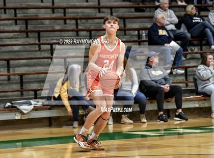 Thumbnail 1 in Hamilton Heights vs. Delta (IHSAA 3A Section 24 Semifinal) photogallery.