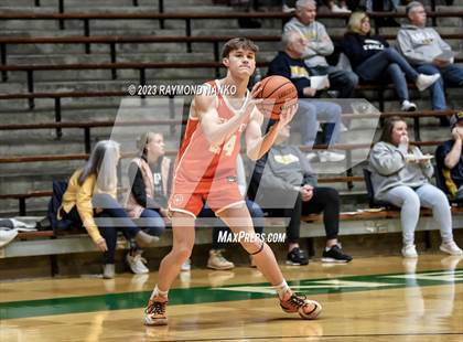 Thumbnail 3 in Hamilton Heights vs. Delta (IHSAA 3A Section 24 Semifinal) photogallery.
