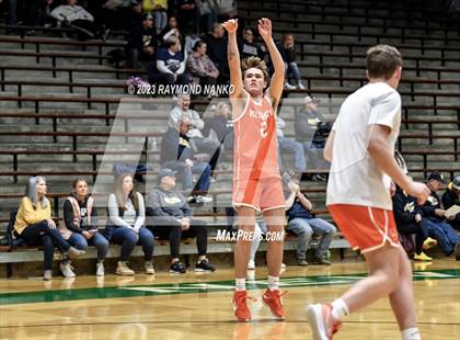 Thumbnail 3 in Hamilton Heights vs. Delta (IHSAA 3A Section 24 Semifinal) photogallery.