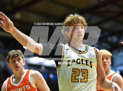 Thumbnail 2 in Hamilton Heights vs. Delta (IHSAA 3A Section 24 Semifinal) photogallery.