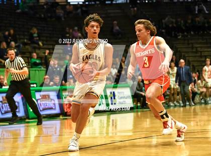 Thumbnail 1 in Hamilton Heights vs. Delta (IHSAA 3A Section 24 Semifinal) photogallery.