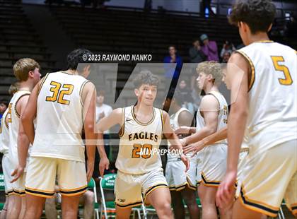 Thumbnail 2 in Hamilton Heights vs. Delta (IHSAA 3A Section 24 Semifinal) photogallery.