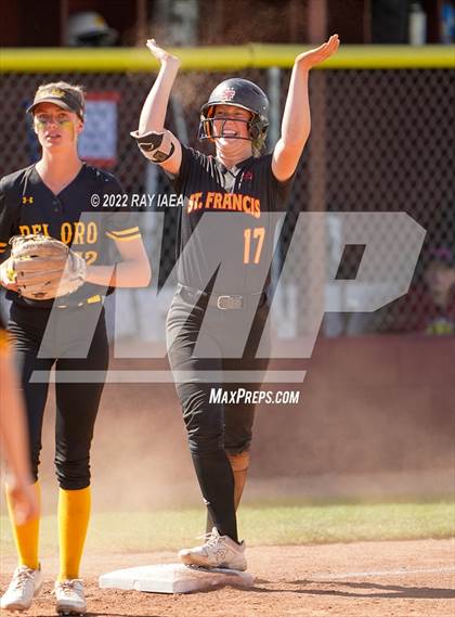 Thumbnail 3 in St. Francis vs. Del Oro (CIF SJS D2 Final) photogallery.