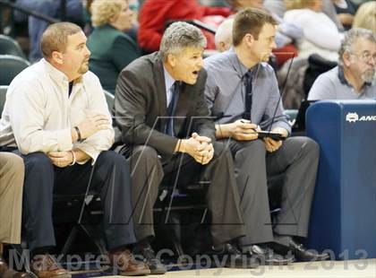 Thumbnail 2 in Martinsville vs. Decatur Central (Bankers Life Fieldhouse Challenge) photogallery.