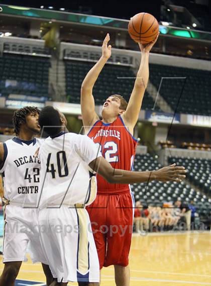 Thumbnail 1 in Martinsville vs. Decatur Central (Bankers Life Fieldhouse Challenge) photogallery.
