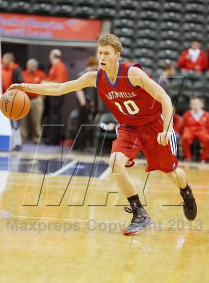 Thumbnail 2 in Martinsville vs. Decatur Central (Bankers Life Fieldhouse Challenge) photogallery.