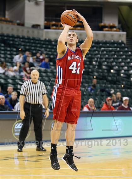 Thumbnail 1 in Martinsville vs. Decatur Central (Bankers Life Fieldhouse Challenge) photogallery.