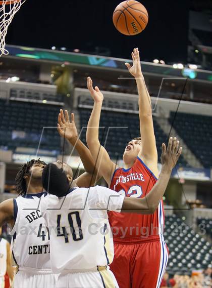 Thumbnail 2 in Martinsville vs. Decatur Central (Bankers Life Fieldhouse Challenge) photogallery.