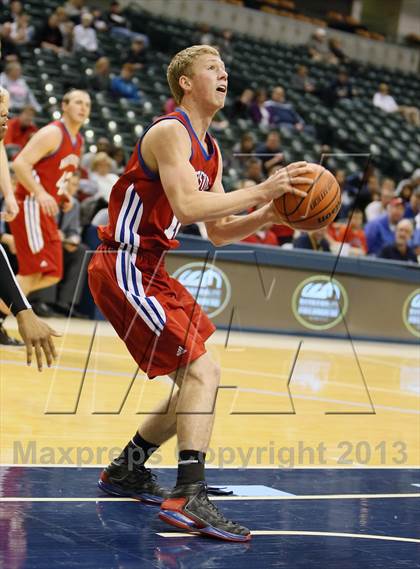 Thumbnail 1 in Martinsville vs. Decatur Central (Bankers Life Fieldhouse Challenge) photogallery.